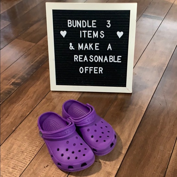 crocs size issue